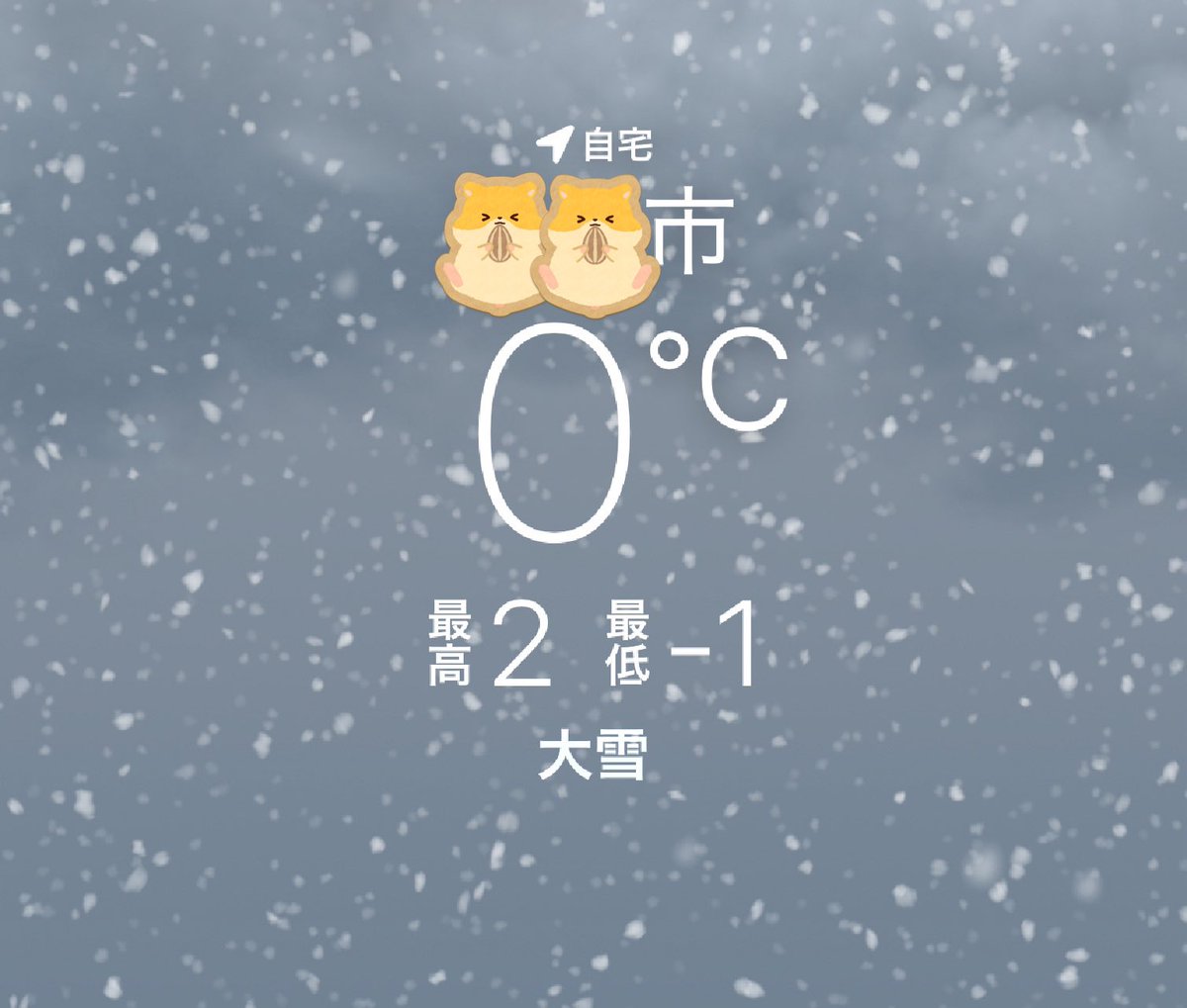 ジンくん 今年もお世話になります🧣🧤 #HAPPY #Jin