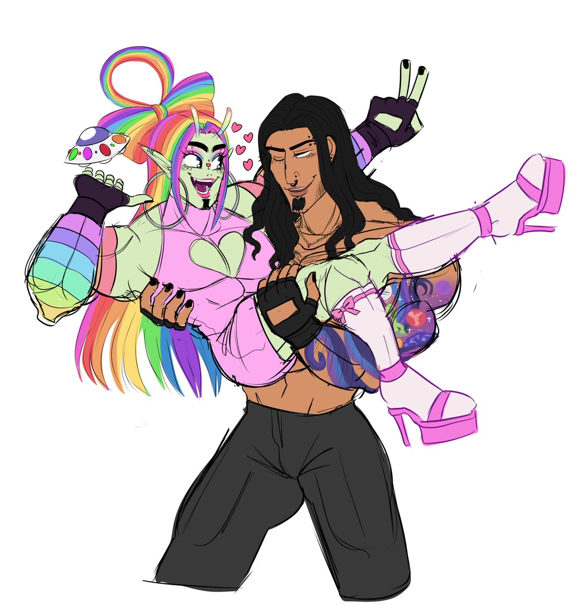 oc time!! feat. his boyfriend!! 

#digitalart #commsopen