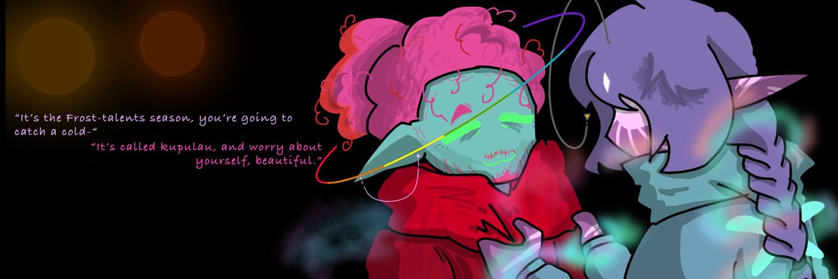 kaeperskeepings's tweet photo. Okay I know I don’t ever post my art on main anymore but.. I kinda really like this one

<~>
#twystem #twtsystem https://t.co/iRfxmNKDvG