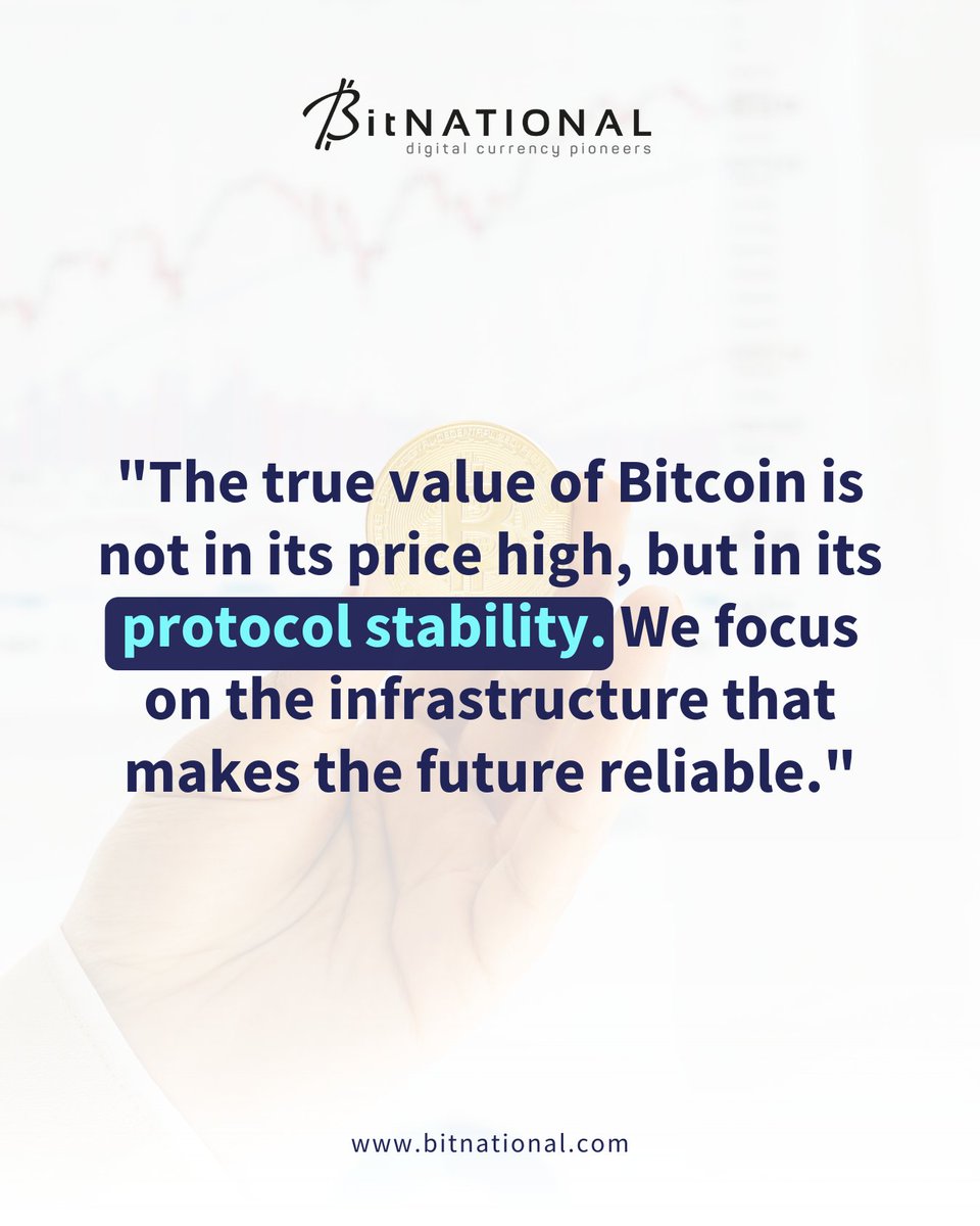 The hype is temporary. The foundation is forever. We believe in the power of a decentralized, unchangeable, and globally accepted protocol. That is where the real value lies. ⁣
