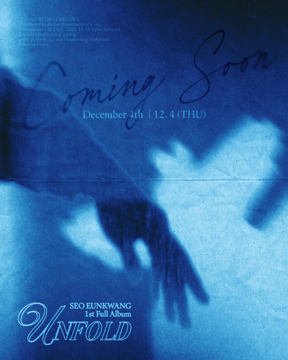 SEO EUNKWANG
1st FULL ALBUM [UNFOLD]

All my moments🫳

#비투비 #BTOB
#서은광 #SEOEUNKWANG
#언폴드 #UNFOLD