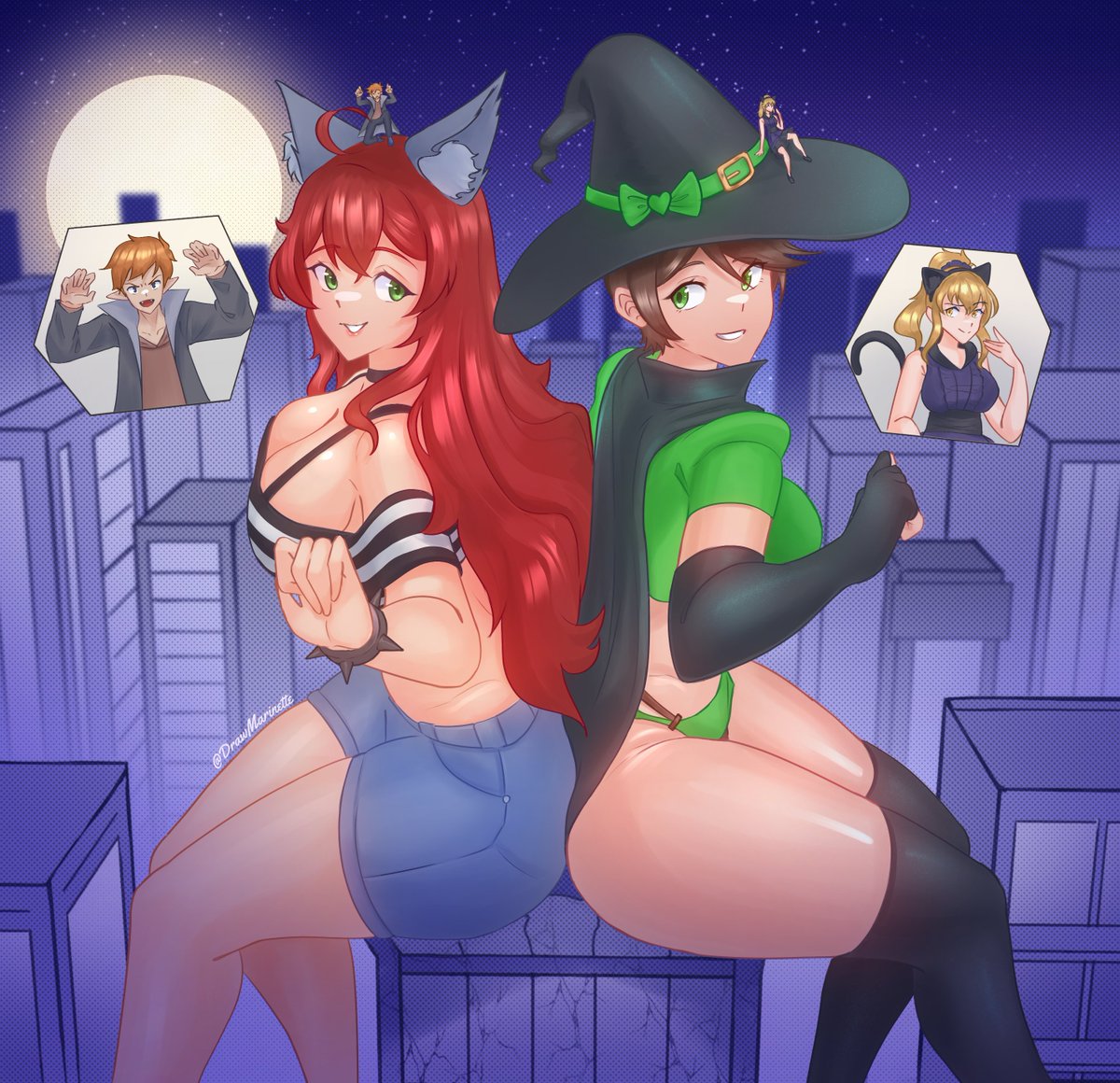 Halloween Memories 2025 🎃🧹💀

Comm from <a href="/LittlePunkMan1/">The Little Punk</a> and <a href="/KylieGTS/">Kylie</a>

#giantess #sizetwittter #巨大娘