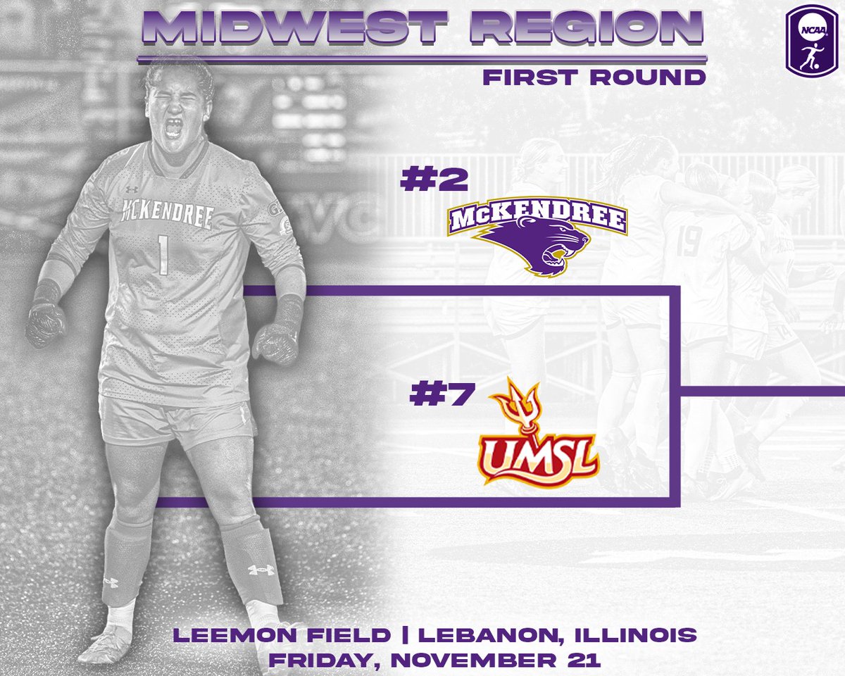 💃 ⚽️ DANCIN' AT HOME with <a href="/McKWSoccer/">McKendree Women’s Soccer</a> earning its highest seed of its #D2wsoc era!

The Bearcats play host for the <a href="/NCAADII/">NCAA Division II</a> Midwest Regional as the #2 Seed, facing the #7 Seed UMSL and hosting the #3/#6 matchup between Ashland and Drury!
#BearcatsUnleashed #GLVCwsoc
