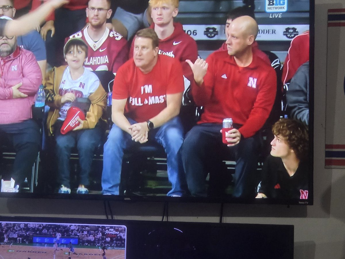 This is great and all, but how do you not highlight the turning point of the game? The most important part. When one man, wearing an “I’m Full Mast” shirt, changed history.