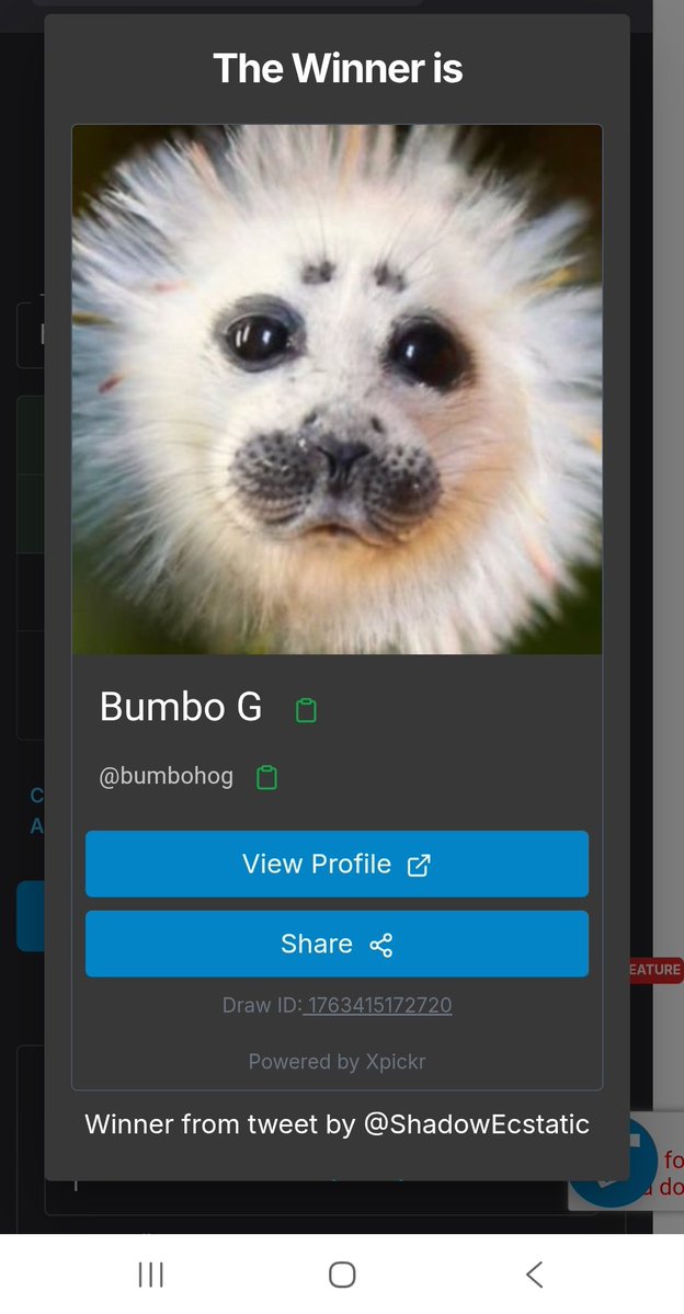 Thank you everyone that entered and for the bday wishes 🤝

Let's see who our 13 winners are 🥁

🏆 Emote of Choice Winners (500 vbucks)🏆

Congrats .<a href="/Erunava/">Eru</a> Draw ID: 1763414871190
Send DM to .<a href="/LunatixVisionn_/">LunatixVision 🍀</a>
Congrats .<a href="/bumbohog/">Bumbo G</a> Draw ID: 1763415172720
Send DM to .@criscraft1304