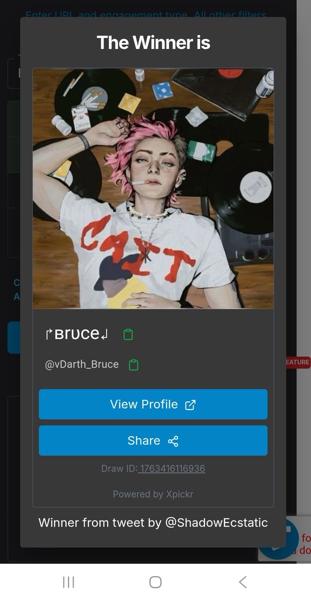 ShadowEcstatic's tweet photo. 🏆Emote of Choice Winners (500 vbucks)🏆
Congrats .@Rghj21 Draw ID: 1763415719523
Send DM to .@onigives
Congrats .@GgAthexin Draw ID: 1763415984430
Send DM to .@onigives
🏆Emote of Choice Winner (Any Amount)🏆
Congrats .@vDarth_Bruce Draw ID: 1763416116936
Send DM to .@emyan77 https://t.co/UGhyoycFnB