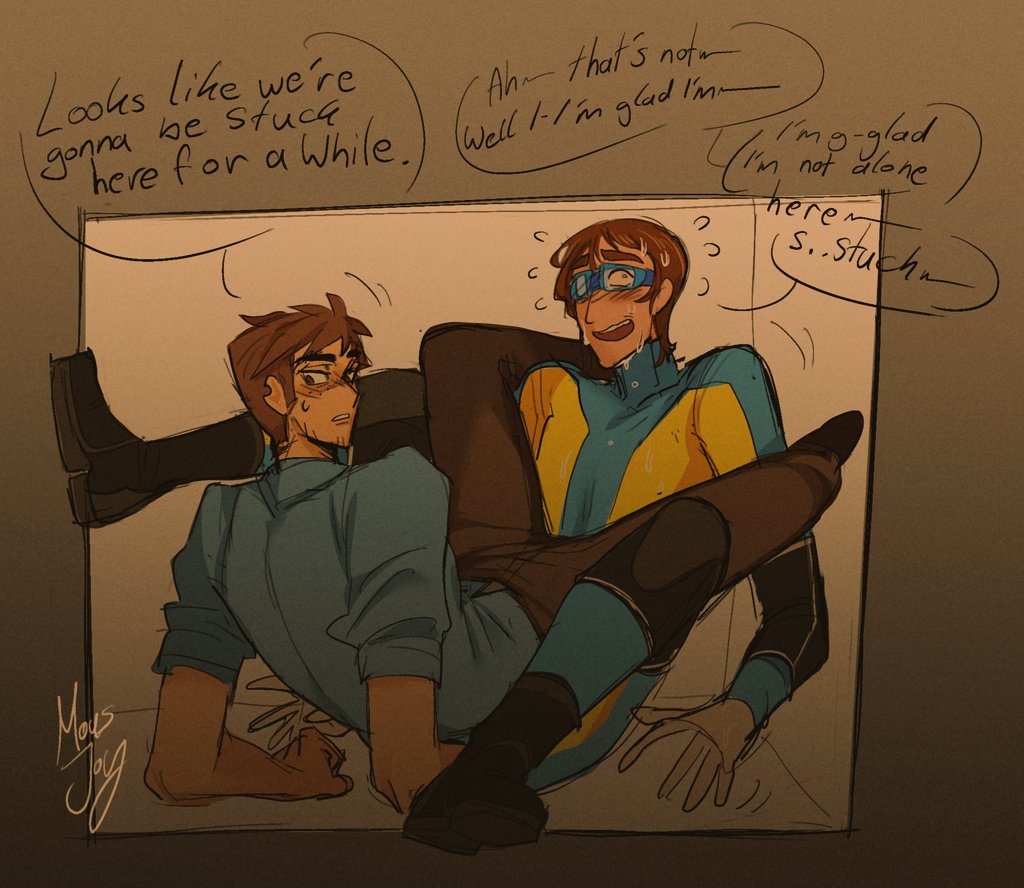 Mousjoy's tweet photo. Dont ask me how they got into that situation, i dont know either #watermech #dispatch https://t.co/ivGsaXSHW8