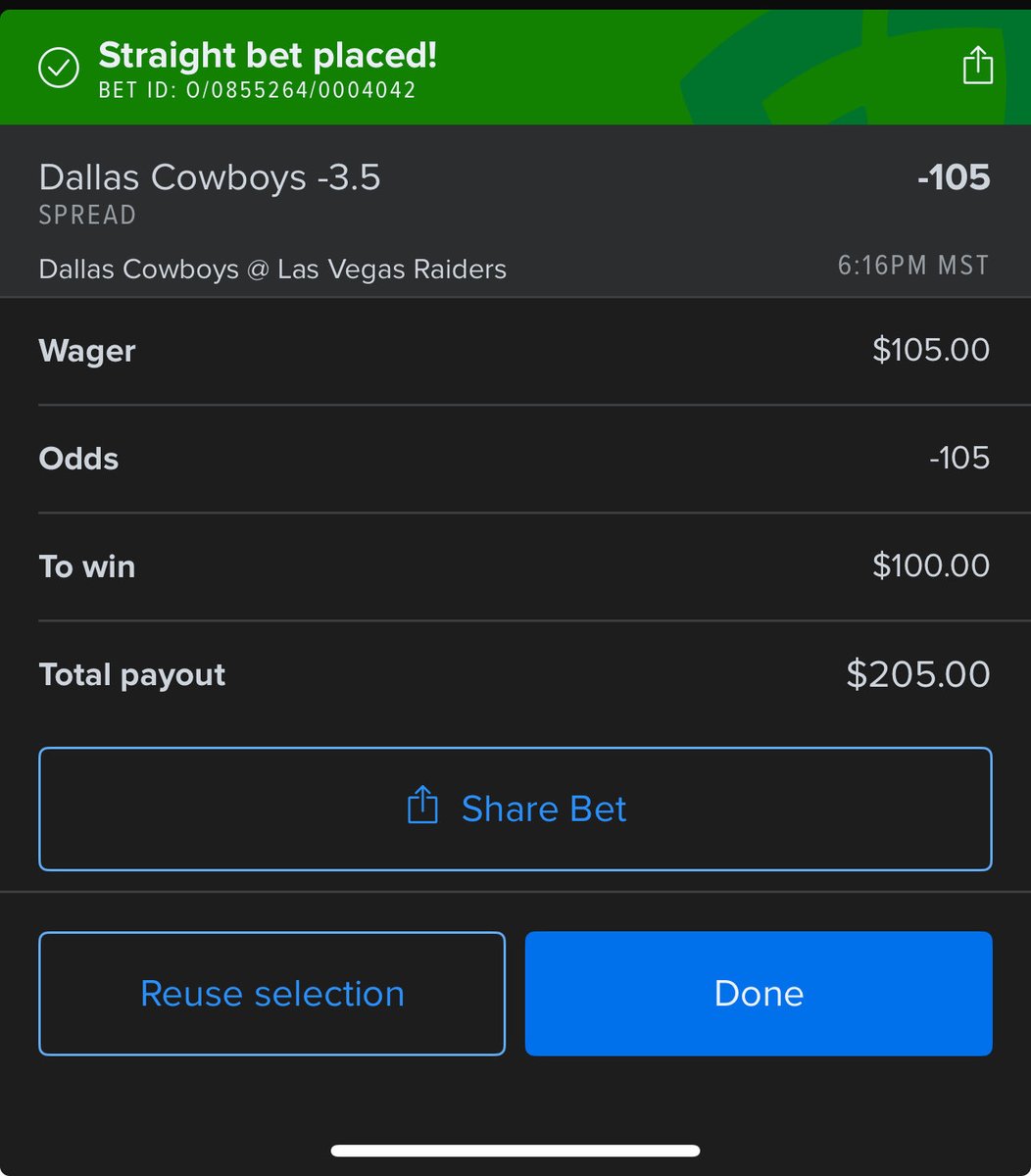 agentcnote's tweet image. I like giving points with the cowboys tonight at -105. Looking like a potential touchdown plus victory here for the cowboys. I’m going for a cnote. LFG! 💪 #CoryLive