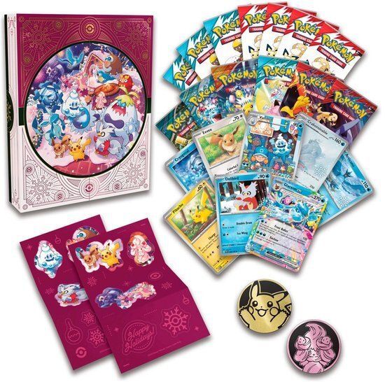 PokeDealsNL's tweet photo. De Pokémon Adventskalender 2025 is er voor elke fan die december extra bijzonder wil maken. 25 dagen vol TCG verrassingen zoals foil kaarten en boosters. 🎁✨ Max 2 per klant! https://t.co/KvC19lwpOQ #PokemonTCG #Adventskalender https://t.co/4moQJfLnjK