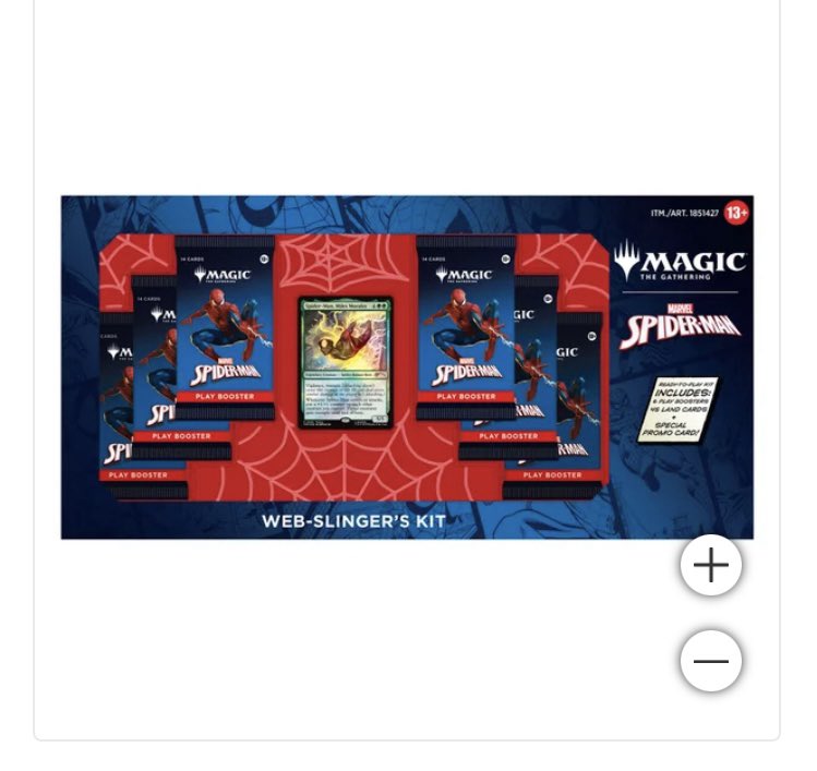 MTGスパイダーマン 海外のコストコ限定 「Web-Slinger's Kit」について