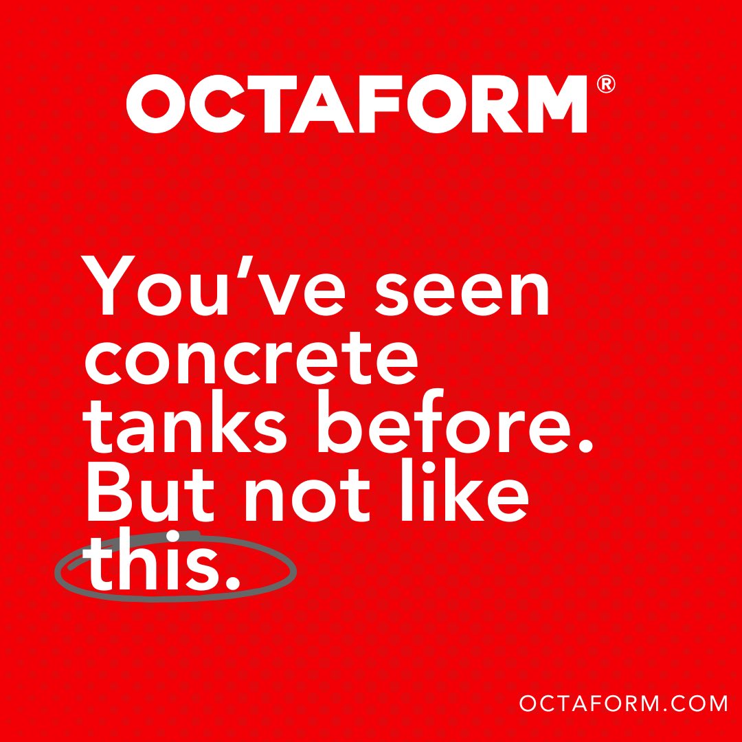 Octaform's tweet image. Concrete shouldn’t be the weak link in your project.

#buildittolast