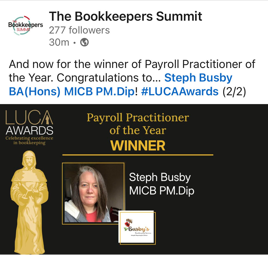 Busby’s Bookkeeping Services tweet media