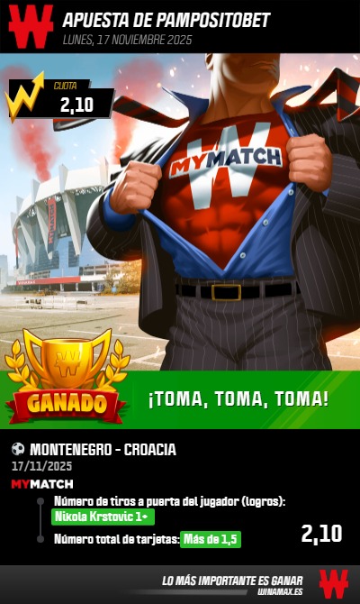 🔥 7 apuestas seguidas acertadas 🔥
Es una locura 💚⚽
Mañana tendréis apuesta gratuita por el canal, y para quien quiera algo más trabajado, también está el VIP con cuotas muy top y análisis muy finos 📈💸

Os dejo el canal por aquí abajo 👇💚
t.me/+Bh2NYgqOFvRlO…