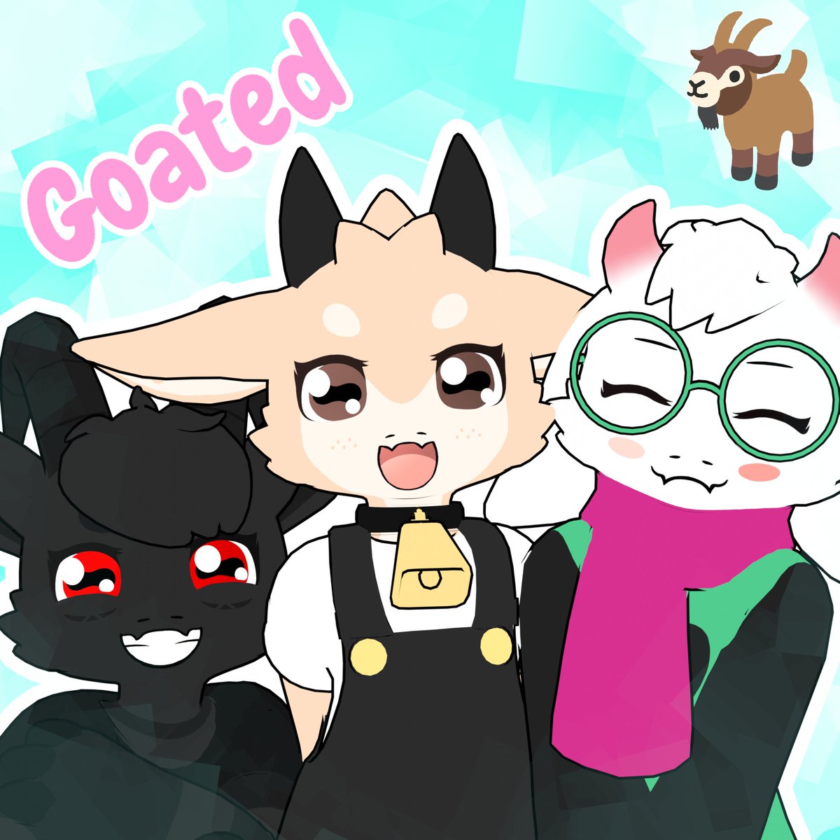 New VRChat avatar "Goated", a complete remake of my old Capricornian avatar 🐐

Check it out here plsss:
izzyrestore.gumroad.com/l/goatgoat