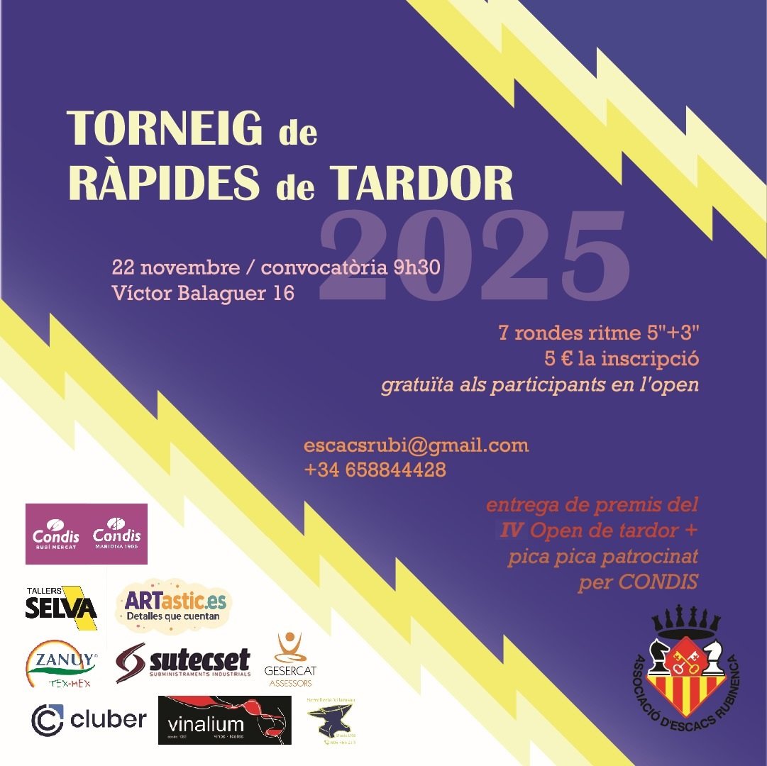 Associació d’Escacs Rubinenca tweet media