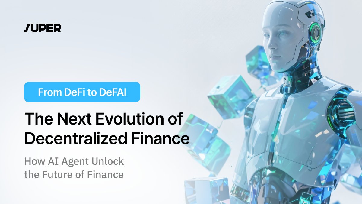super__protocol's tweet image. The combination of #AI and #DeFi is not just the next step in the evolution of #finance, but a true breakthrough. Artificial intelligence automates market analysis, optimizes investment strategies, and helps create personalized financial solutions, while decentralized finance…
