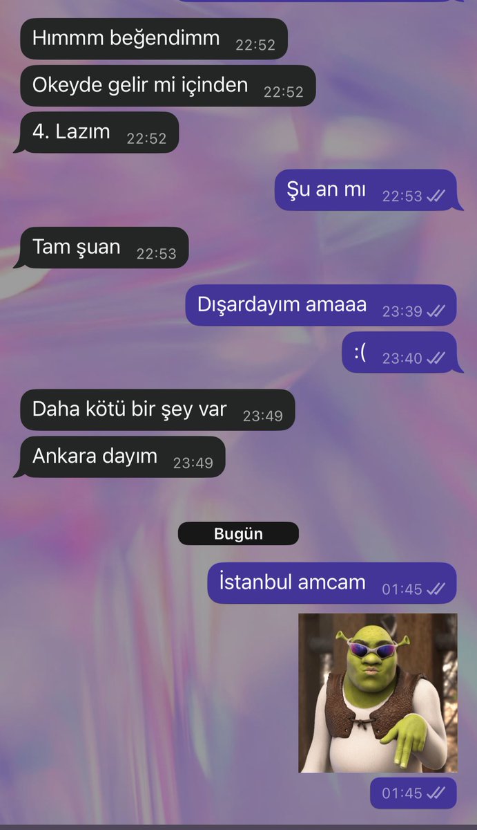 Benim niye manitam olmuyo yaaa 🤓