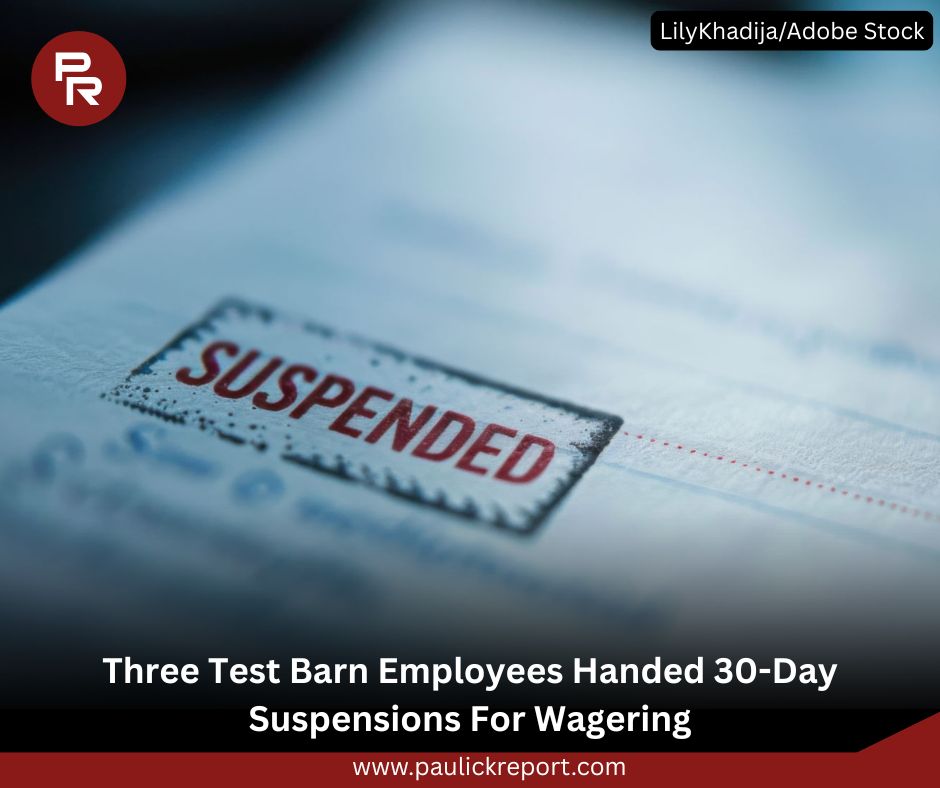 paulickreport's tweet image. California Horse Racing Board rules prohibit certain racing and facility employees from wagering on races while on duty: tinyurl.com/27vjxnbe