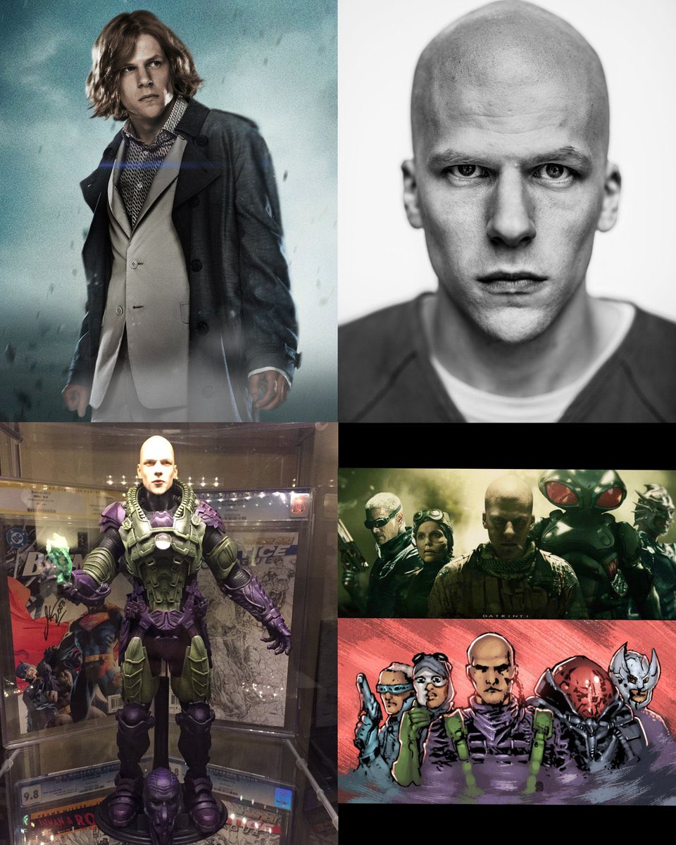 Jesse Eisenberg is Lex Luthor 
#RestoreTheSnyderVerse