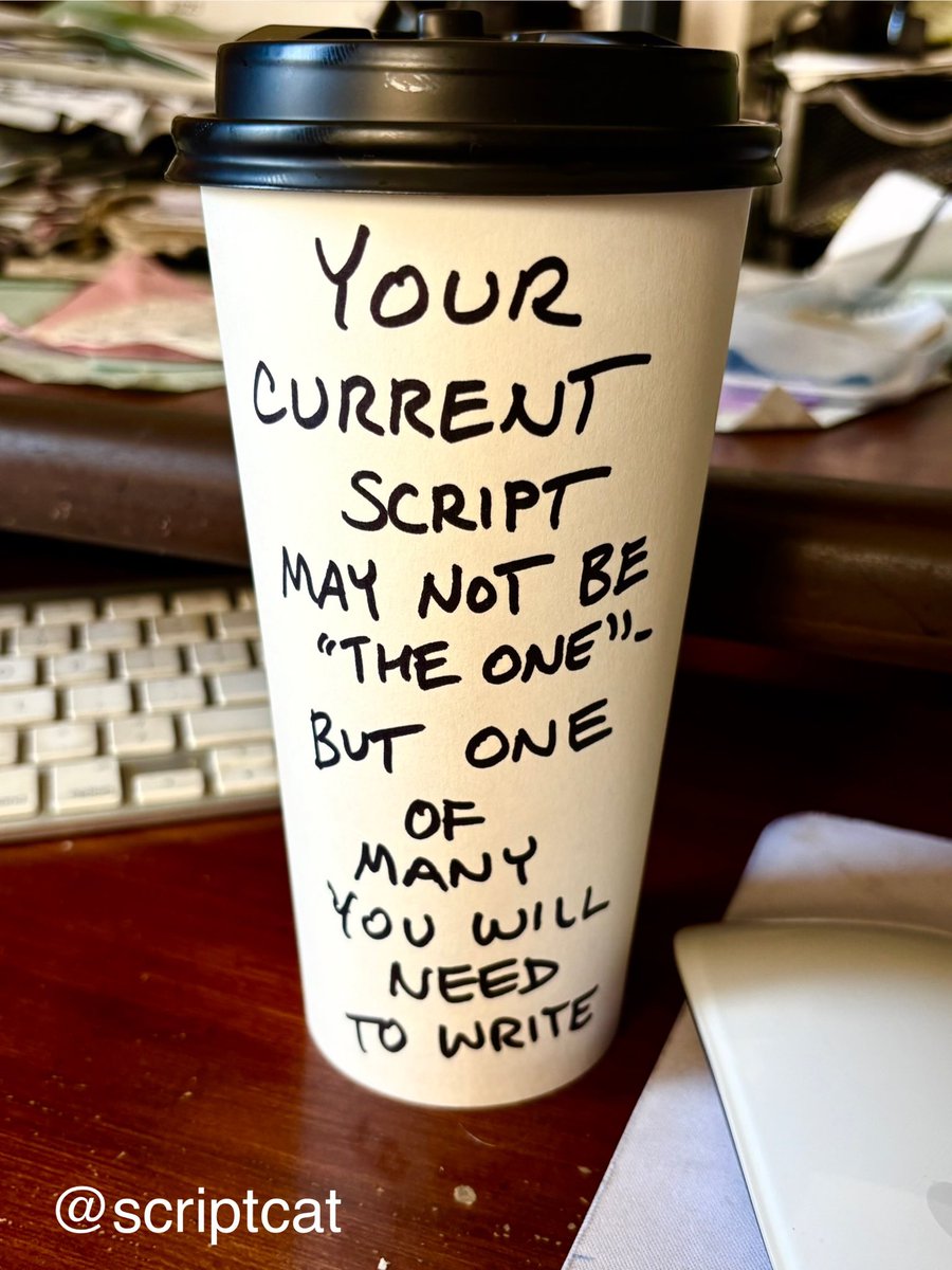 scriptcat's tweet image. Screenwriting survival tips for today…