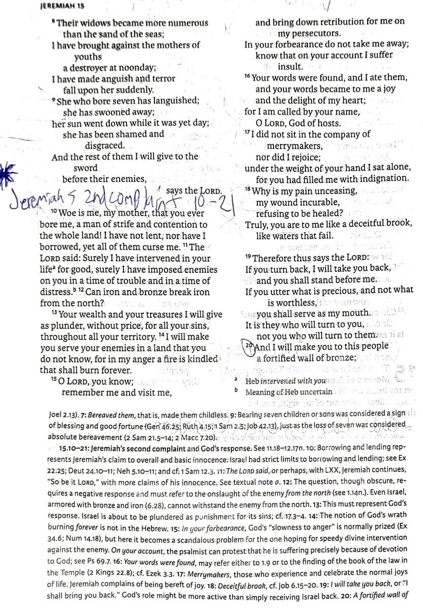 TeXasMadde's tweet image. #ApocalypticBookStudy #70 
#BibleStudy #116 

📜 Jeremiah 15:1-21 - 16:1-21 - 17:1-27 - 18:1-23

⚠️ Specialist Study on 4 Kinds of Destroyer Angels of Yahweh uses for disobedience &amp;amp; the Bronze Wall Yahweh makes Jeremiah to the people &amp;amp; against the ruthless Tyrants who shall never…