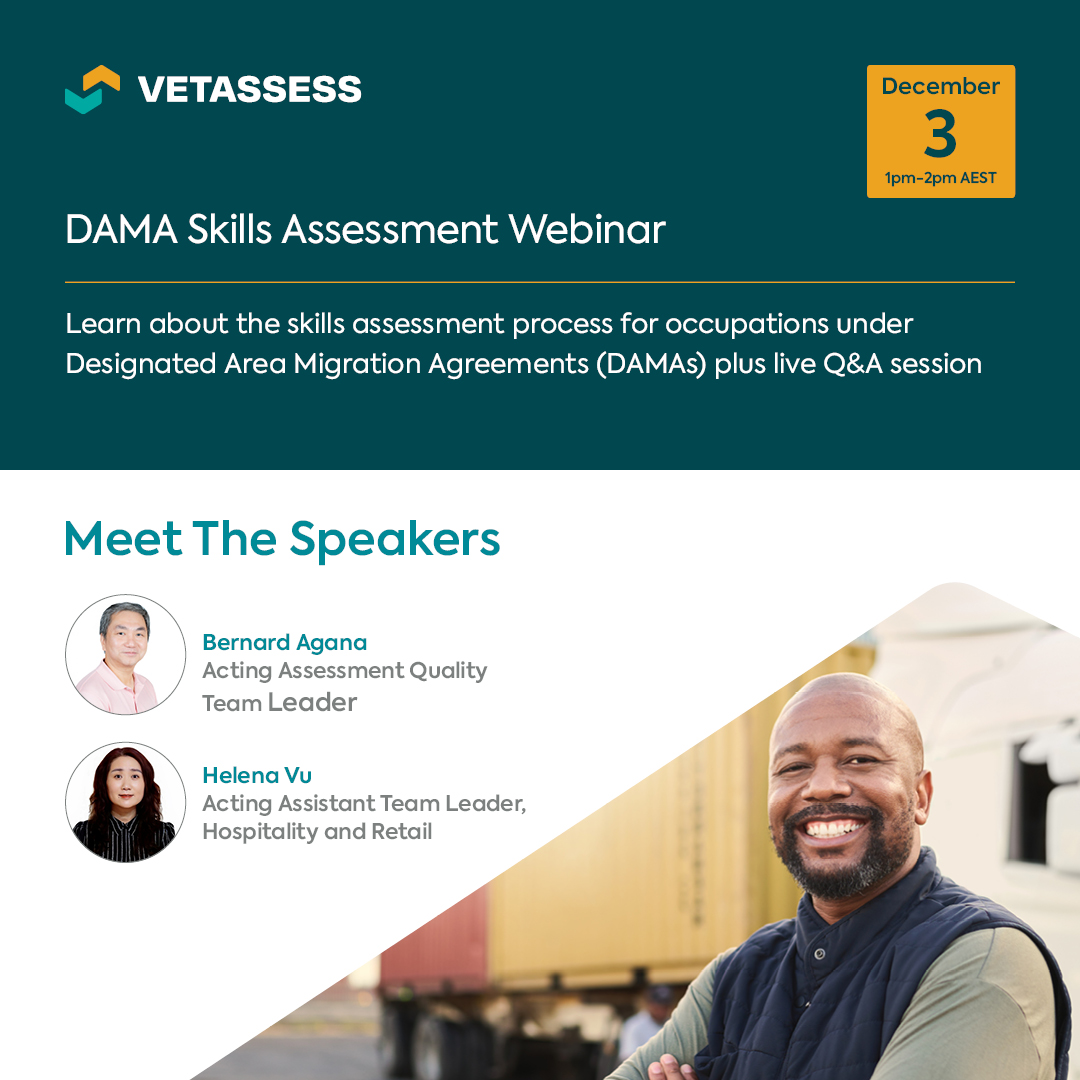 VETASSESS tweet media