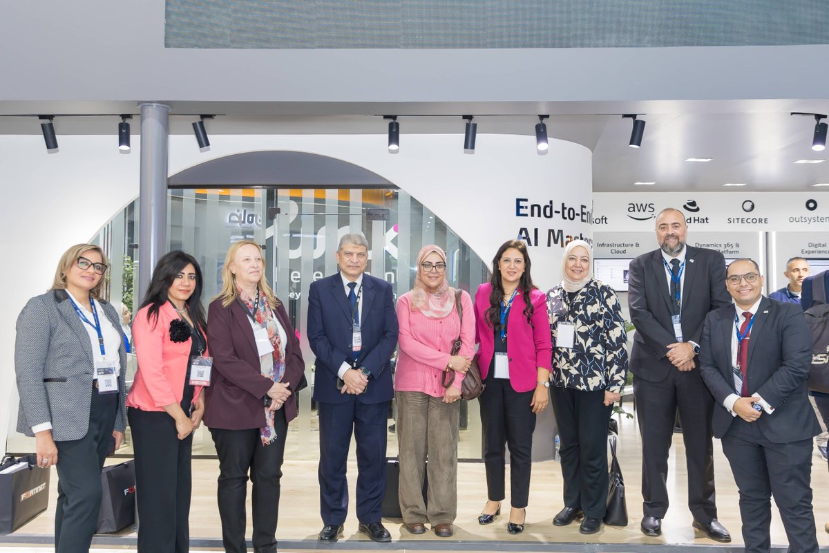 linkdevelopment's tweet image. Day 2 of Cairo ICT 2025 comes to a close with another strong showing of engagement and momentum.

Throughout the day, we had the opportunity to connect with industry leaders, government representatives, and valued partners who explored our latest innovations in Agentic AI, Cloud…