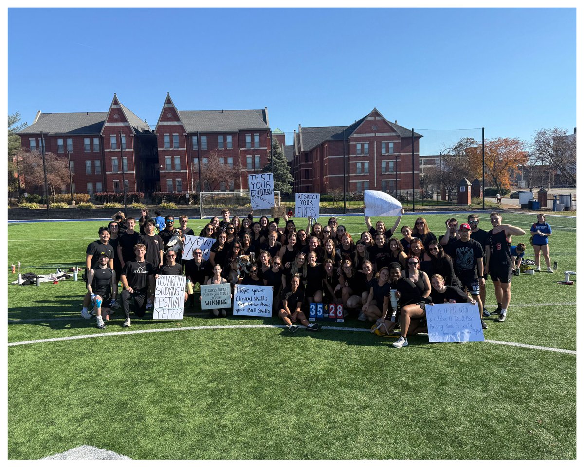 This past Saturday, our amazing PT students wrapped up Spirit Week with one of our favorite annual traditions, Turkey Bowl! 🦃🏈Thanks again to our awesome students, faculty, and staff for bringing the energy to Spirit Week this year.
#SLUPT #PTSpiritWeek #TurkeyBowl #DCHSlife