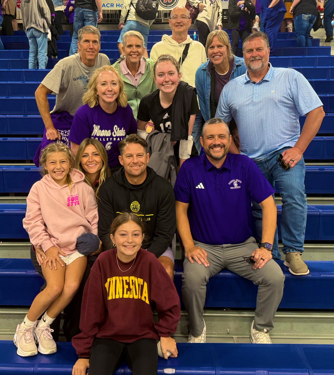 cc2amaz's tweet image. 28 matches, 5851 miles by car and 1056 by air. @AshlynSteding had a great cheering section everywhere she went.  Junior year as a Warrior is complete; we’re all proud of you, Ash! 💜🏐💪 #stedlets #rollwarriors @MrsSteding