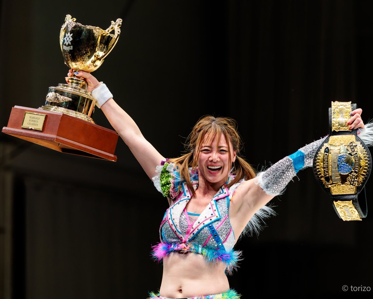 岩谷麻優 選手 麻優さんの最高の笑顔 😃 2025.11.17 後楽園ホール