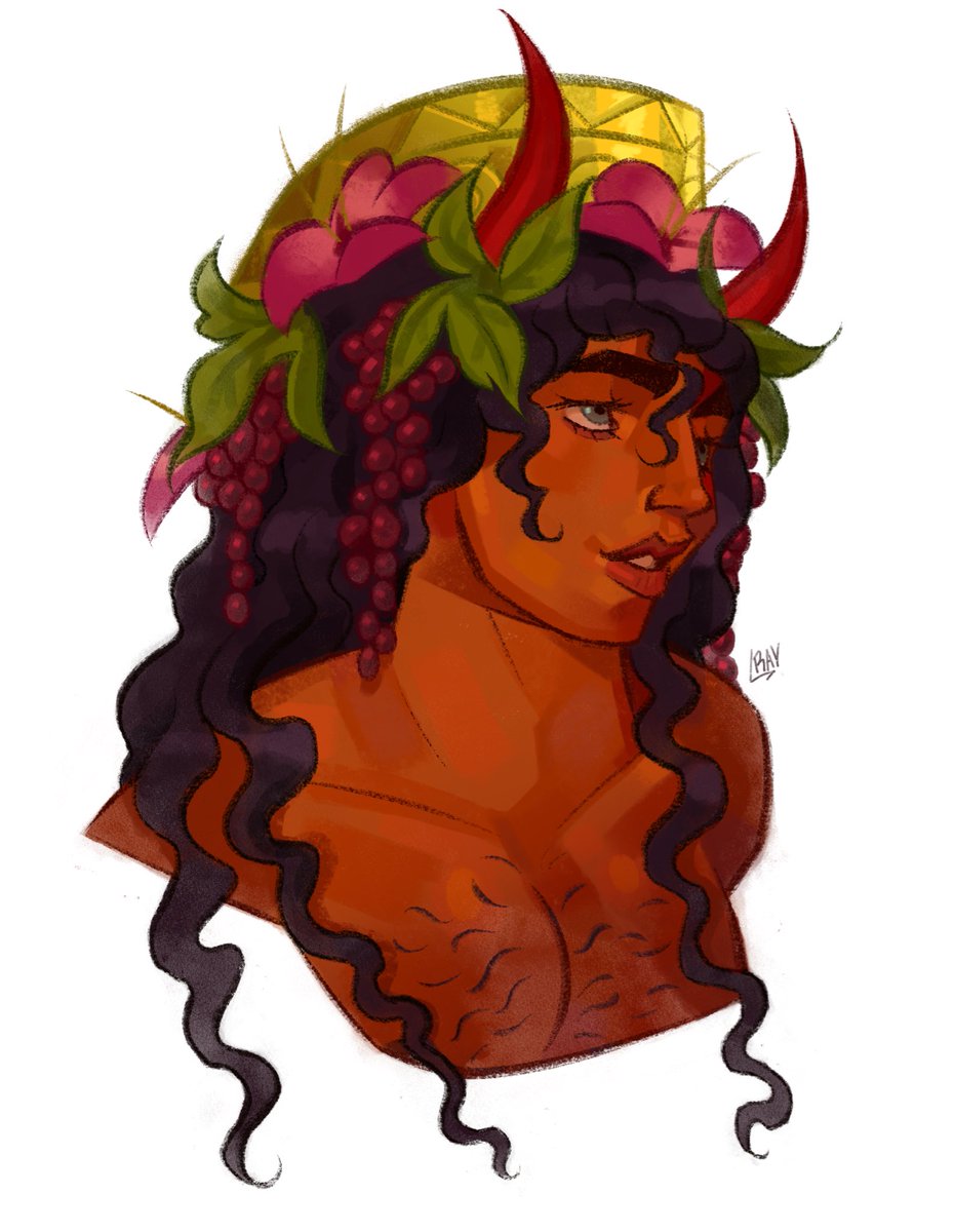 Dionysus! 🍇🌿 #GreekMythology