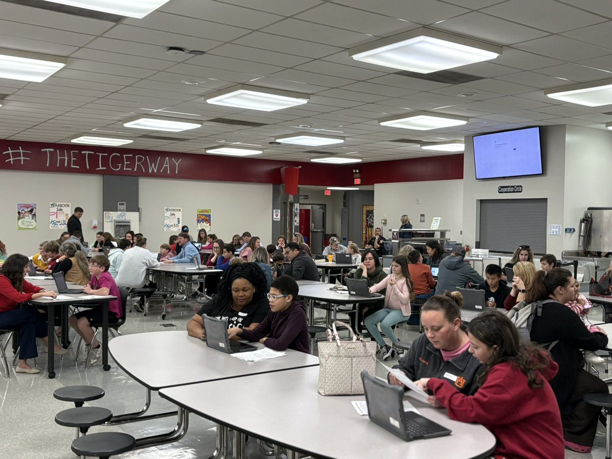 Student led conferences day one ✅ #therenoplacelikehis #youbelonghere #TheTigerWay