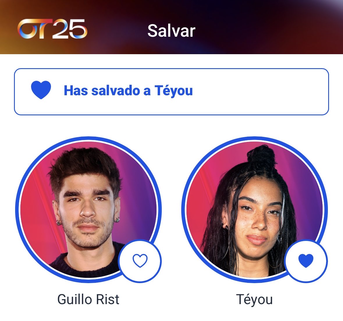 Farga_mp3's tweet photo. lo de que Teyou esté nominada yo no me lo explico, espero sinceramente que la votéis y no se vaya #OTGala9 https://t.co/uwMAJTRhpb