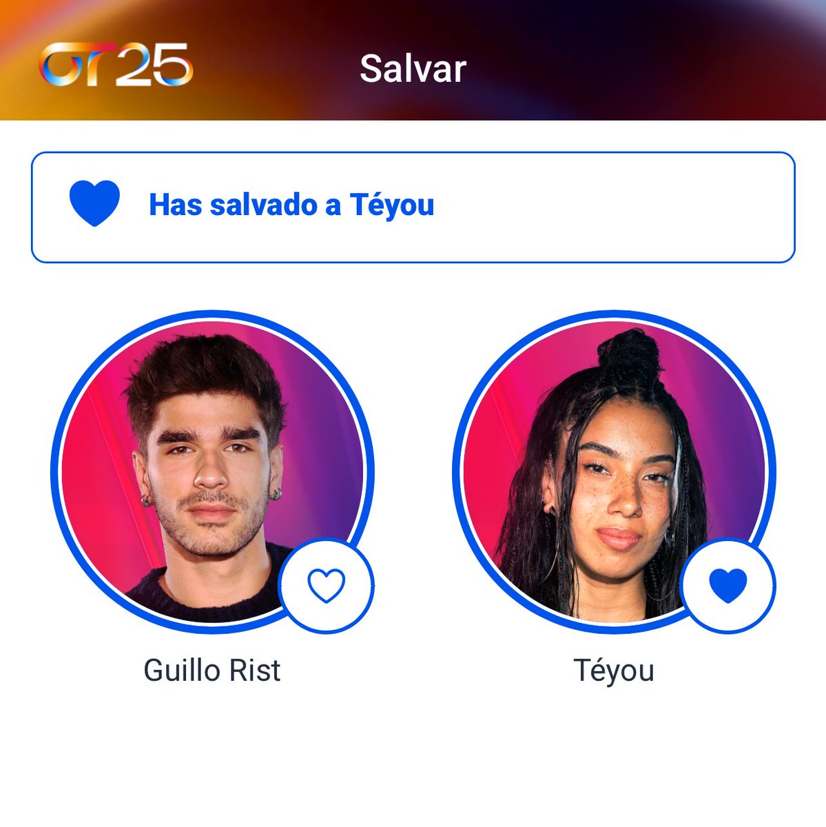 así vota la gente con un lóbulo frontal desarrollado #OTGala9