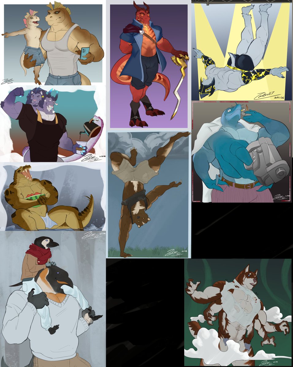 If any of these characters interest you, ill be selling them for 40 USD each!