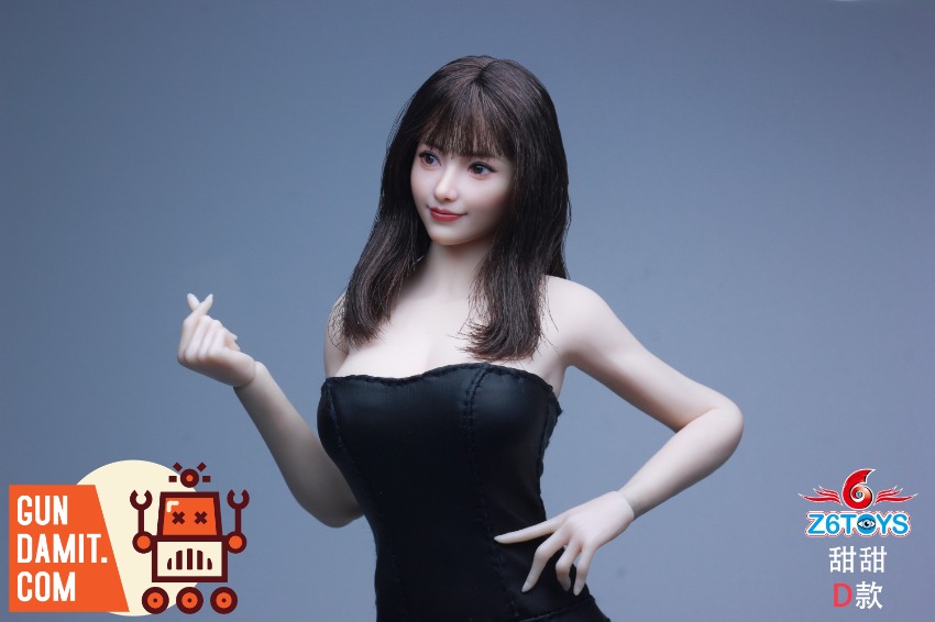 Pre-Order] Z6TOYS 1/6 ZC021D Head Sculpt for Asian Beauties