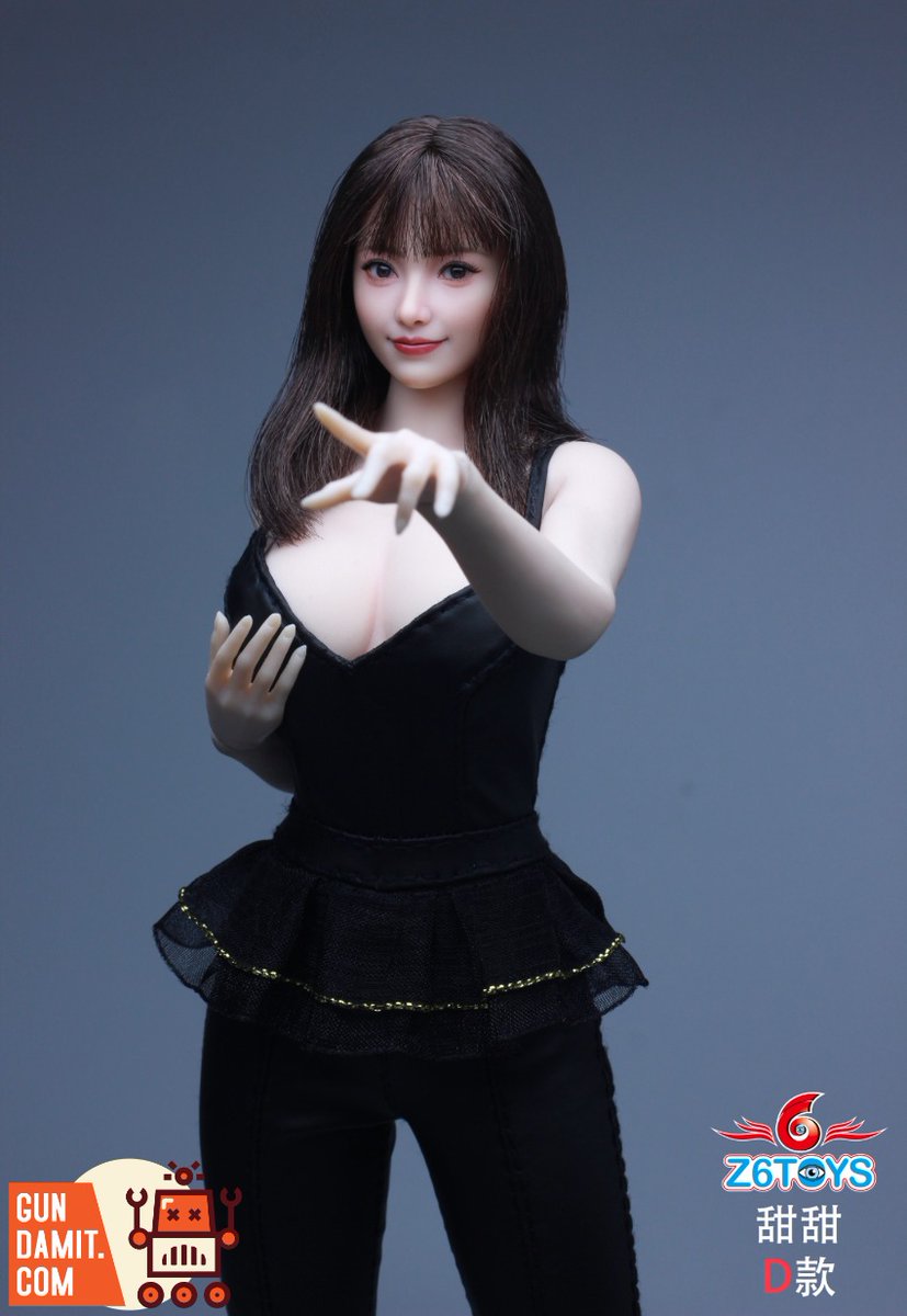 サーニットドール Pre-Order] Z6TOYS 1/6 ZC021D Head Sculpt for Asian Beauties