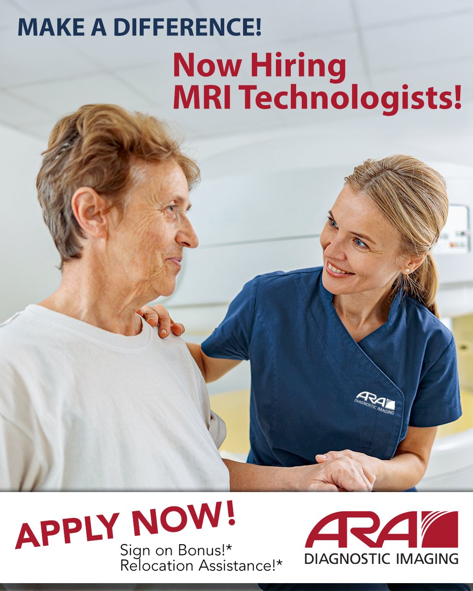 We’re hiring MRI Technologists in Austin!

Join ARA and make a real impact with advanced imaging, a strong team culture, and great benefits!

$13K sign-on bonus for external applicants + potential $2K relocation.

 Apply: radpartners.avature.net/careersmarketp…