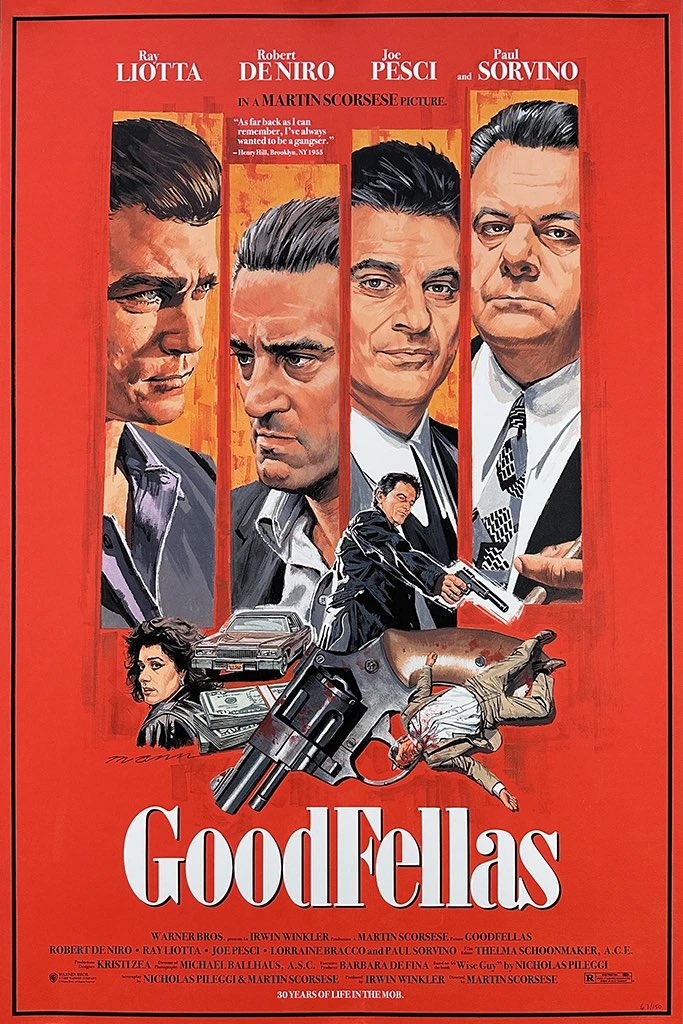 mtrprods's tweet image. #Goodfellas (1990) 
Art by #PaulMann