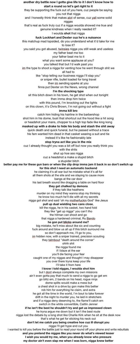 From our Mayhem 7 card ERBL PRESENTS : 

Dexter ( <a href="/DexterGoredon/">DEXTER</a> )  ( left side , went 1st ) 

                              Vs 

Grandie ( <a href="/grandiereturns/">GRANDIE‼️</a> )  ( right side , went 2nd ) 

Check this crazy 📝 battle out‼️
LIKE / REPOST / SHARE‼️
Follow us for more 🔥 content‼️