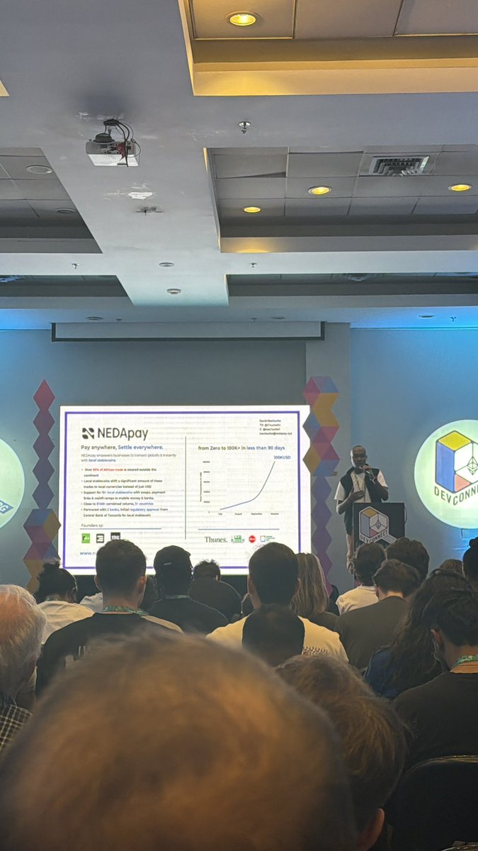 machuche1's tweet photo. Nothing much, just a dude from Tanzania shilling @nedapay_xyz in Argentina on local stablecoins and onboarding banks and businesses onchain. Super @base ‘d https://t.co/a1bnx9NBey