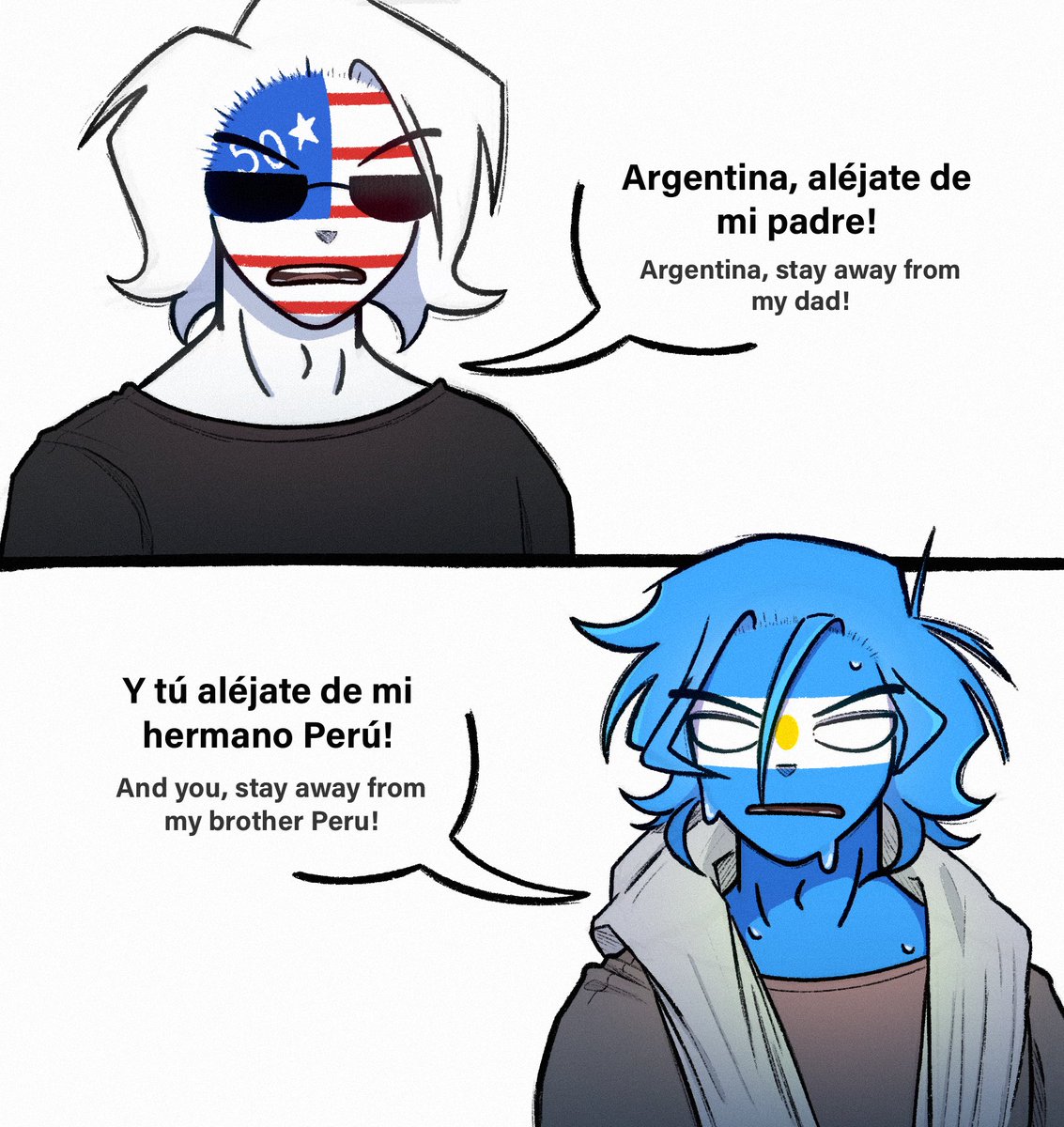 sel__xdd's tweet photo. πΊπΈππΌπ¦π·
#CountryHumans #countryhumansamerica #countryhumansusa #countryhumansperu #usper #perusa #countryhumansargentina #countryhumansameperu #countryhumansukarg https://t.co/x0gjTdb1HV