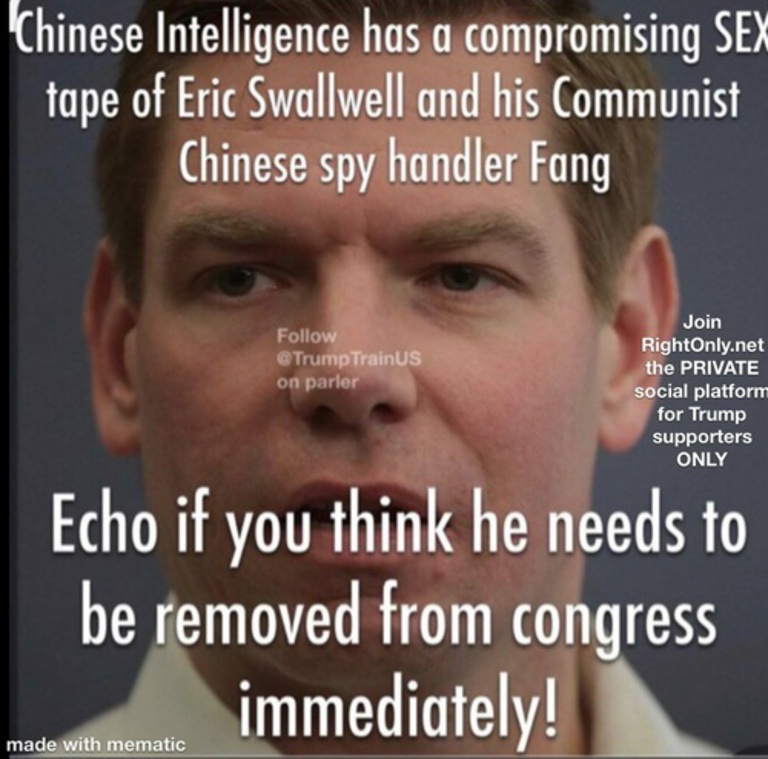 <a href="/ericswalwell/">Eric Swalwell</a> Release the Yum Yum tapes!