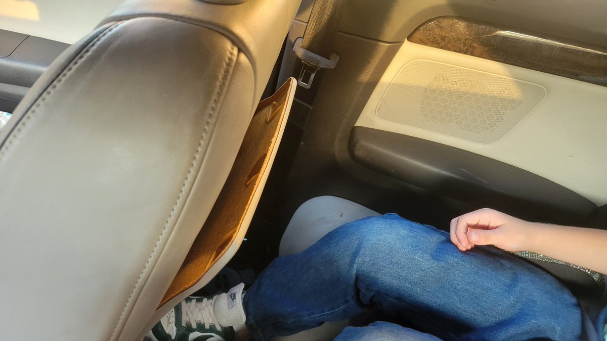 Oh, for crying out loud. No sooner do I put the BMW back together than my kid for reasons completely unknown decides that the back of the passenger seat in the (20-year-old) Audi is a folding table and breaks the adhesive holding it together. Epoxy will fix this, right?