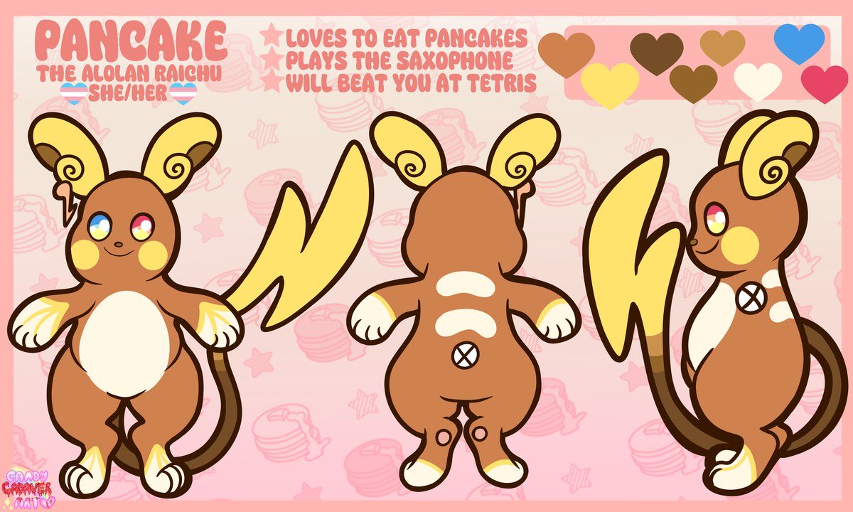 Updated ref!!

Nose colour was wrong on the first version

Once again drawn by the lovely <a href="/CandyCadaverArt/">Candy Cadaver</a>