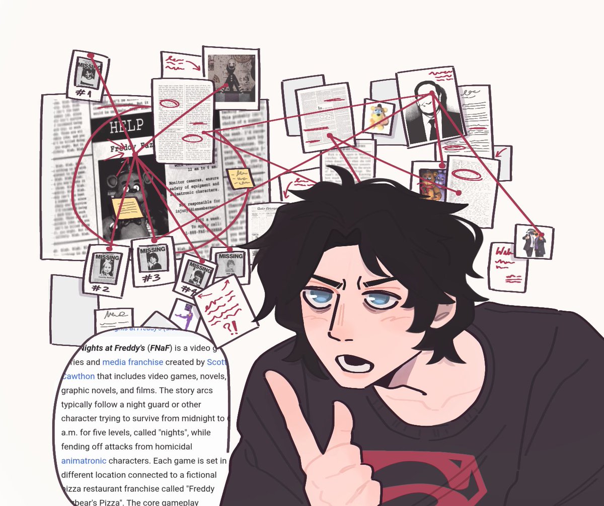 KarwalTodoroki's tweet image. Kon asked about the FNAF lore and now Tim has to make sure he knows every detail. 
#dccomics #DC #TimDrake #RedRobin #Robin #connerkent #superboy #timkon #Batman