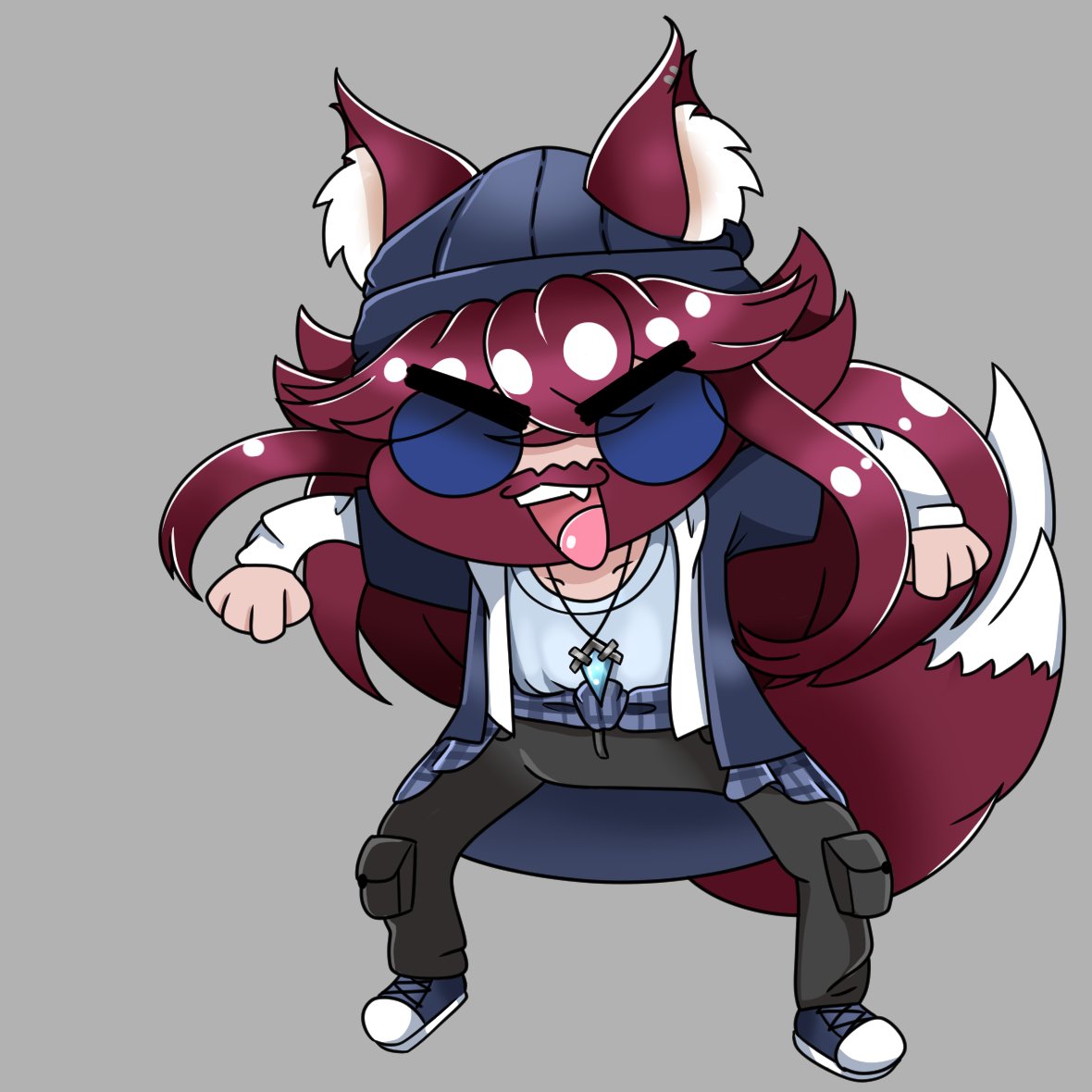 Oh look its me being a gremlin :D
Made by <a href="/CrillyLeann/">Crilly | Mouse Tyrant VTuber | 🔞</a> 
I love it! Did a great job on it :D