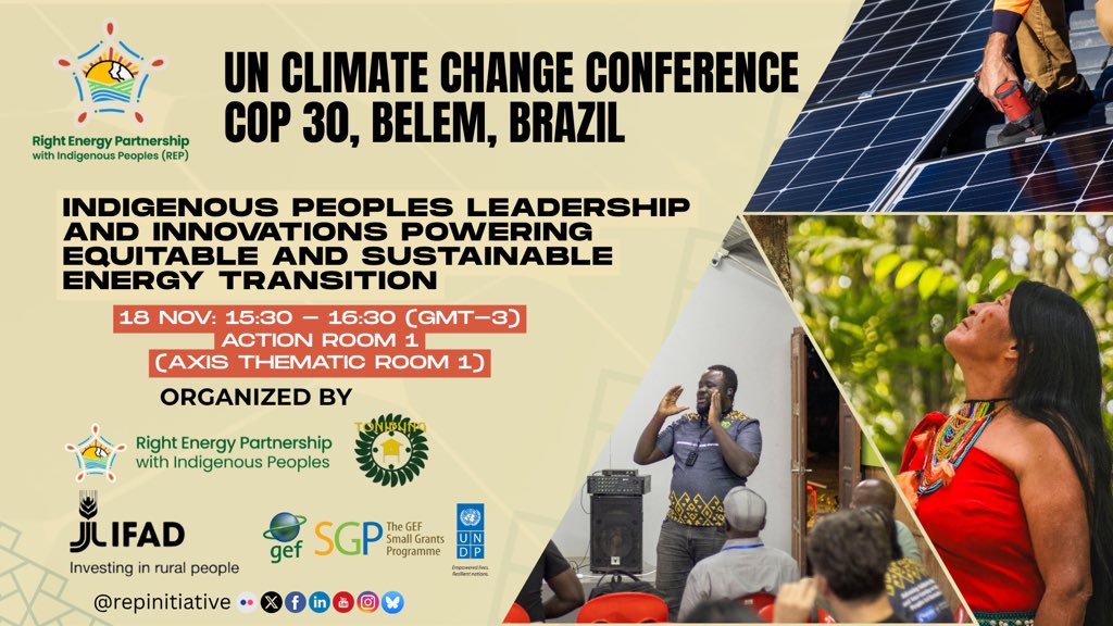 RepInitiative's tweet image. Only a few hours away from this event, &amp;amp; the team is ready to serve. It’s on the 18th Nov in Action Room 1 (Axis Thematic Room 1) from 15:30-16:30 GMT-3 From the entrance, turn left after the Germany Pavilion, &amp;amp; the venue should be on the right side #JustEnergyTransition #COP30