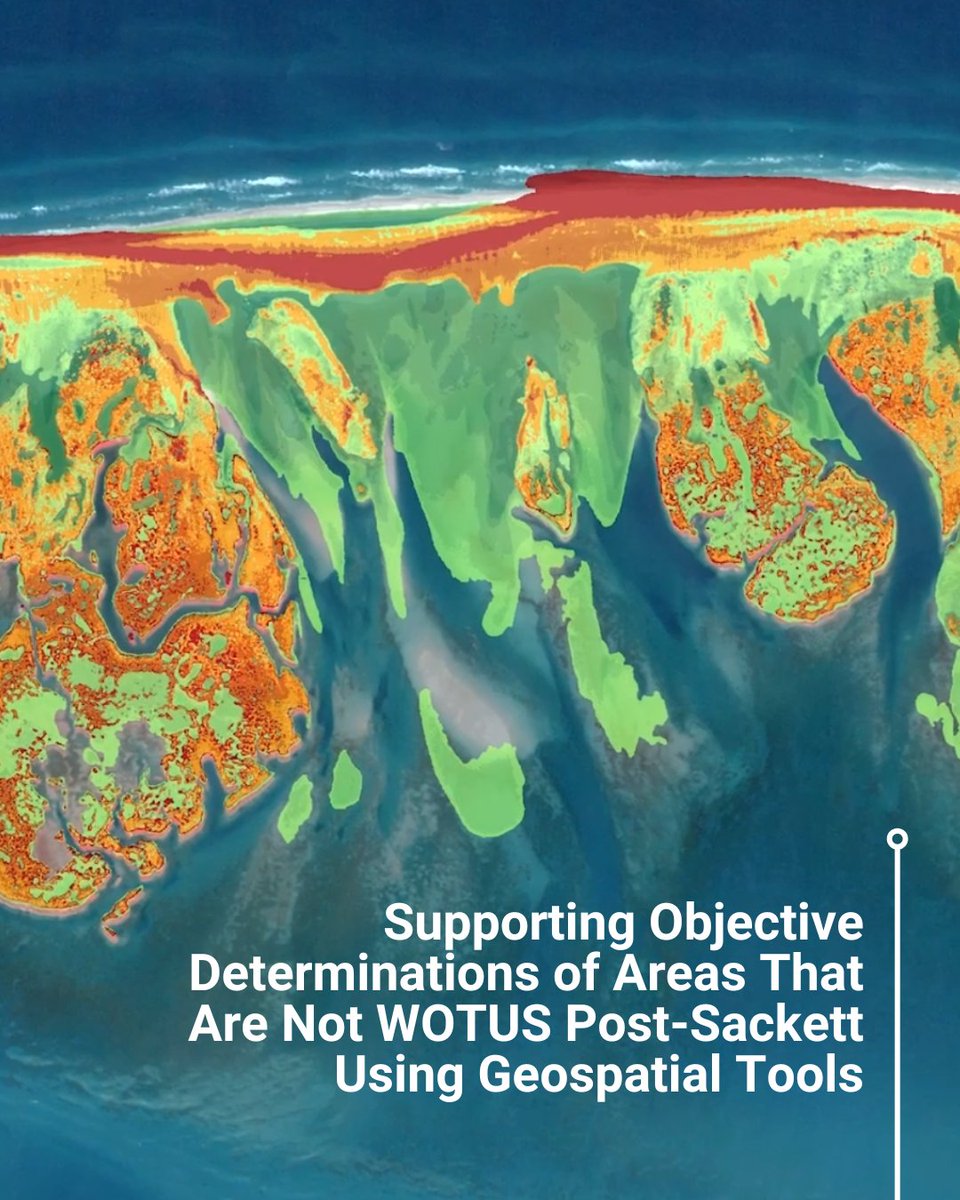 The <a href="/ArmyERDC/">U.S. Army ERDC</a> invites innovative solutions that efficiently and accurately identify locations of areas that are not “Waters of the United States” (WOTUS) under the Clean Water Act jurisdiction.

Submit by 12/12 ➡️ bit.ly/47Mxf39

 <a href="/USACEHQ/">USACE HQ</a> <a href="/DEFENSEWERX/">DEFENSEWERX</a>