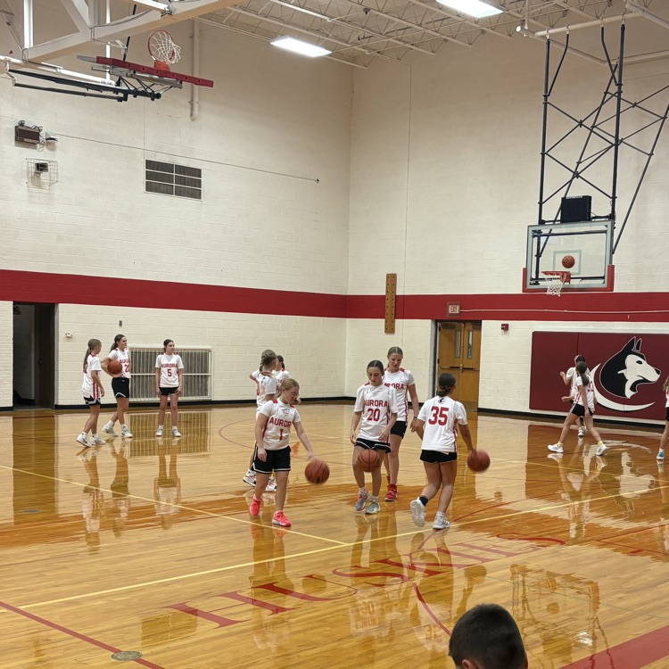 The 7th grade girls are taking on Hastings tonight.  Go Huskies!
